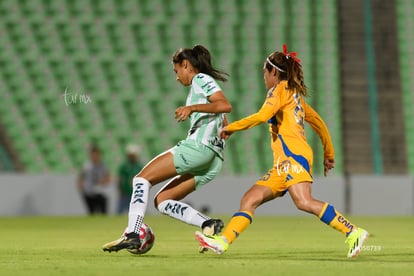 Yessenia Novella, Joseline Montoya | Santos vs Tigres femenil J7