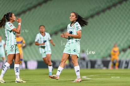 Doménica Rodríguez, Michel Ruiz | Santos vs Tigres femenil J7