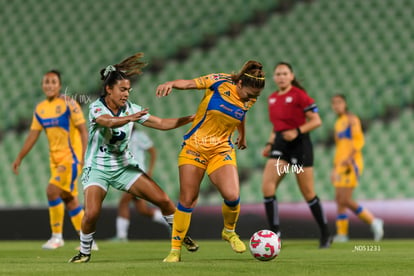 Andrea Hernández, Marianne Martínez | Santos vs Tigres femenil J7