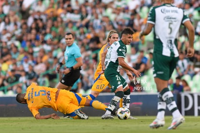 Rafael De Souza, Ramiro Sordo | Santos Laguna vs Tigres UANL J4