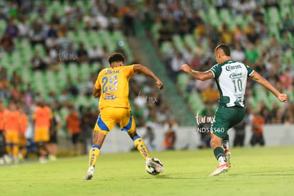 Jonathan Herrera, Franco Fagundez | Santos Laguna vs Tigres UANL J4