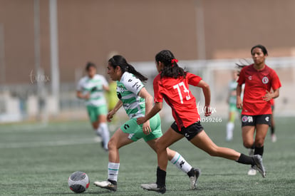 Ana Gonzalez, Judith Félix | Santos vs Tijuana femenil J15 sub 19