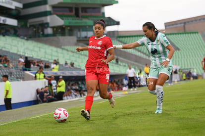 Havi Ibarra, Mariel Román | Santos Laguna vs Toluca FC femenil