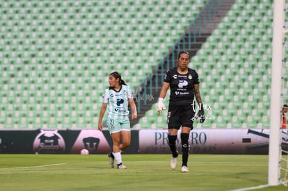 Gabriela Herrera, Judith Félix | Santos Laguna vs Toluca FC femenil