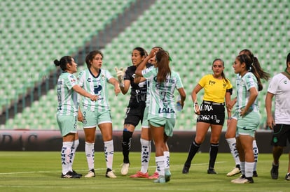 Gabriela Herrera, Karen Gómez, Daniela García | Santos Laguna vs Toluca FC femenil