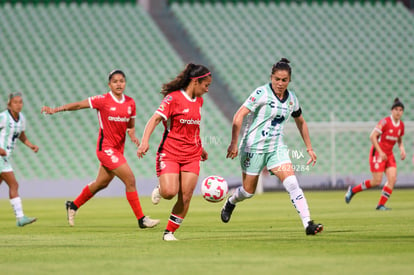 Cinthya Peraza, Daniela García | Santos Laguna vs Toluca FC femenil