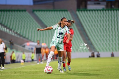 Mayra Santana, Natalia Macías Valadez | Santos Laguna vs Toluca FC femenil