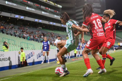 Lia Romero, Liliana Rodríguez | Santos Laguna vs Toluca FC femenil