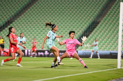 Lia Romero, Kayla Thompson | Santos Laguna vs Toluca FC femenil