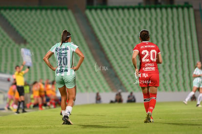 Lia Romero, Sumiko Gutiérrez | Santos Laguna vs Toluca FC femenil