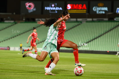 Doménica Rodríguez, Mitsy Ramirez | Santos Laguna vs Toluca FC femenil