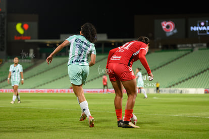 Doménica Rodríguez | Santos Laguna vs Toluca FC femenil