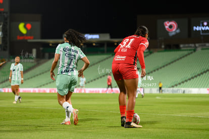 Doménica Rodríguez | Santos Laguna vs Toluca FC femenil