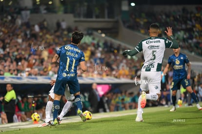 Anderson Santamaría, Víctor Dávila | Santos Laguna vs América