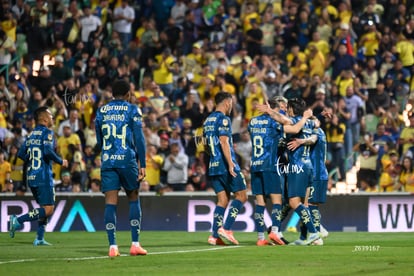 festejo gol Victor Dávila, Víctor Dávila | Santos Laguna vs América