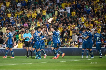 festejo gol Victor Dávila, Víctor Dávila | Santos Laguna vs América