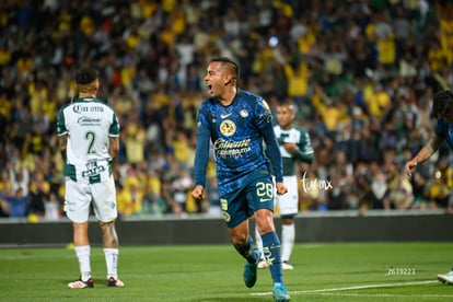 festejo de gol, Erick Sánchez | Santos Laguna vs América