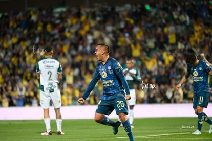 festejo de gol, Erick Sánchez | Santos Laguna vs América