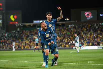 festejo de gol, Erick Sánchez | Santos Laguna vs América