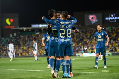 festejo de gol, Erick Sánchez | Santos Laguna vs América