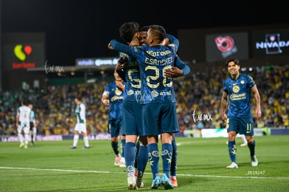 festejo de gol, Erick Sánchez | Santos Laguna vs América