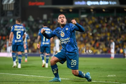 festejo de gol, Erick Sánchez | Santos Laguna vs América