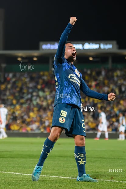 festejo de gol, Erick Sánchez | Santos Laguna vs América