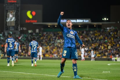 festejo de gol, Erick Sánchez | Santos Laguna vs América