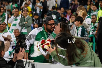 pedida de mano en el Corona | Santos Laguna vs América