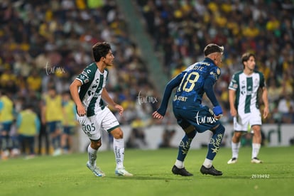 Guillermo Muñoz, Cristian Calderón | Santos Laguna vs América