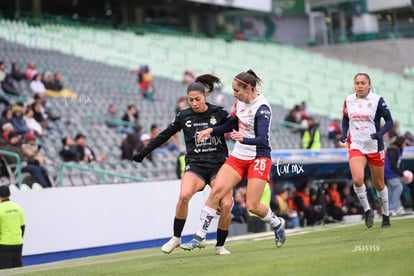 Lia Romero, Angélica Torres | Santos Laguna vs Chivas Guadalajara femenil