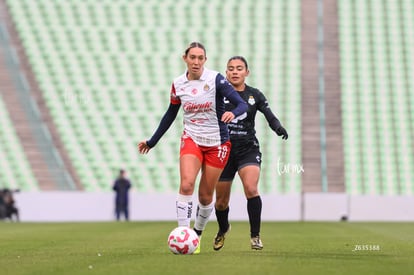 Adriana Iturbide, Marianne Martínez | Santos Laguna vs Chivas Guadalajara femenil