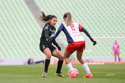 Christian Jaramillo, Marianne Martínez | Santos Laguna vs Chivas Guadalajara femenil