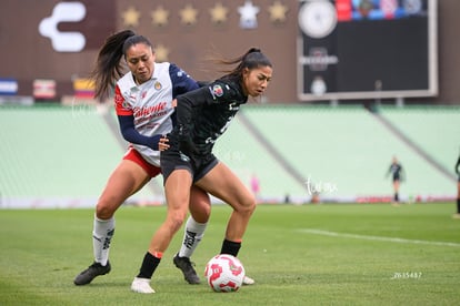 Lia Romero, Dorian Hernández | Santos Laguna vs Chivas Guadalajara femenil