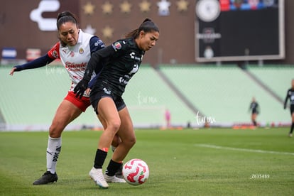 Lia Romero, Dorian Hernández | Santos Laguna vs Chivas Guadalajara femenil