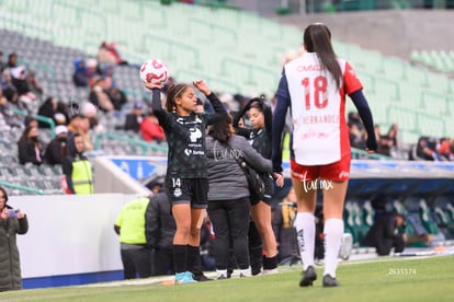 Kimberli Gómez | Santos Laguna vs Chivas Guadalajara femenil