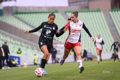 Angélica Torres, Kimberli Gómez | Santos Laguna vs Chivas Guadalajara femenil