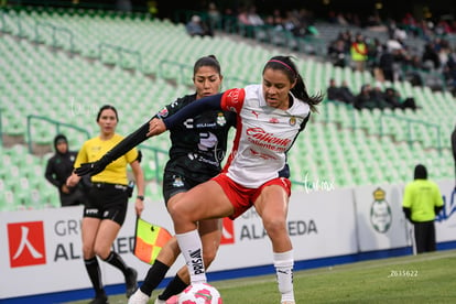 Diana Rodríguez, Lia Romero | Santos Laguna vs Chivas Guadalajara femenil