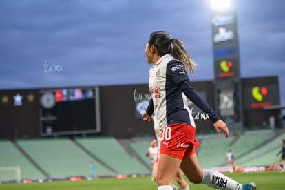 festejo de gol, Esbeydi Salazar | Santos Laguna vs Chivas Guadalajara femenil