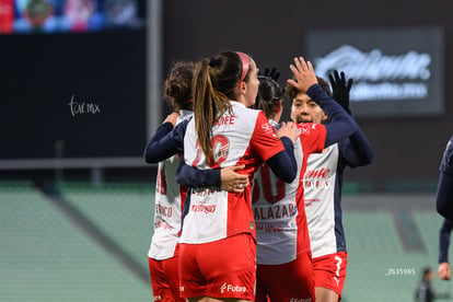 festejo de gol | Santos Laguna vs Chivas Guadalajara femenil