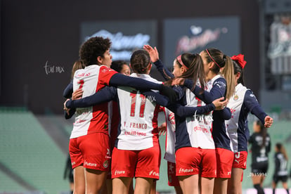 equipo Chivas, Daniela Delgado, Casandra Montero, Yamile Fra | Santos Laguna vs Chivas Guadalajara femenil