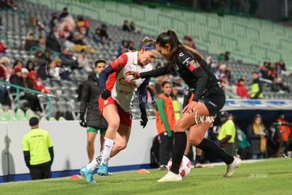 Alicia Cervantes, María Peraza | Santos Laguna vs Chivas Guadalajara femenil