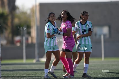 Layda Fernández, Daniela Iñiguez, Hiromi Alaniz | Santos Laguna vs Rayadas Monterrey S19