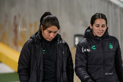 Karen Gómez, María Cuadrado | Santos vs Necaxa femenil