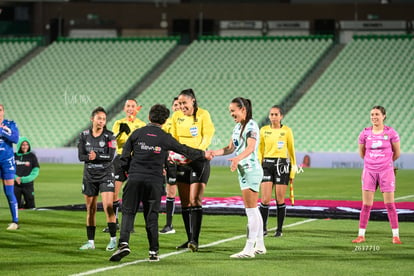 María Acosta, María Peraza | Santos vs Necaxa femenil