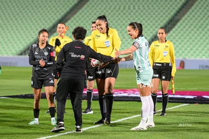 María Acosta, María Peraza | Santos vs Necaxa femenil