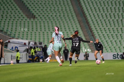 Allison Veloz, Alessandra Ramirez | Santos vs Necaxa femenil