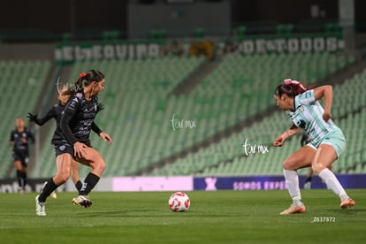 Allison Veloz, Alessandra Ramirez | Santos vs Necaxa femenil