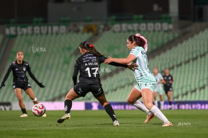 Allison Veloz, Alessandra Ramirez | Santos vs Necaxa femenil