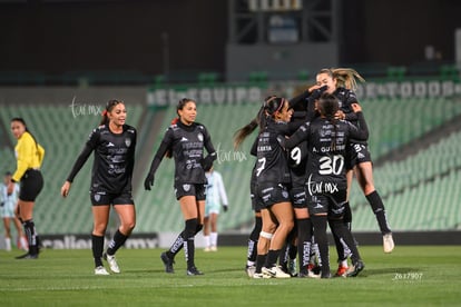 festejo de gol | Santos vs Necaxa femenil